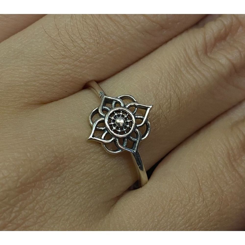 Sterling Silver Ring - Mandala 925 Size 4-10 27$